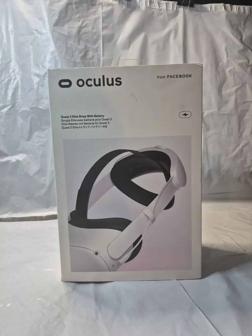 Meta Oculus Quest 2 Elite Strap VR Headset Controller W/Battery NEW Sealed Box..